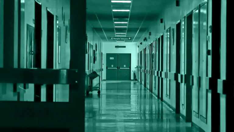Hospital corridor